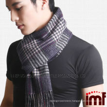 Inner Mongolian Thick Warm Check Cashmere Scarf